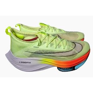 Nike Air Zoom Alphafly NEXT Barely Volt Green CZ1514-700 Sneaker Size 8.5 Women